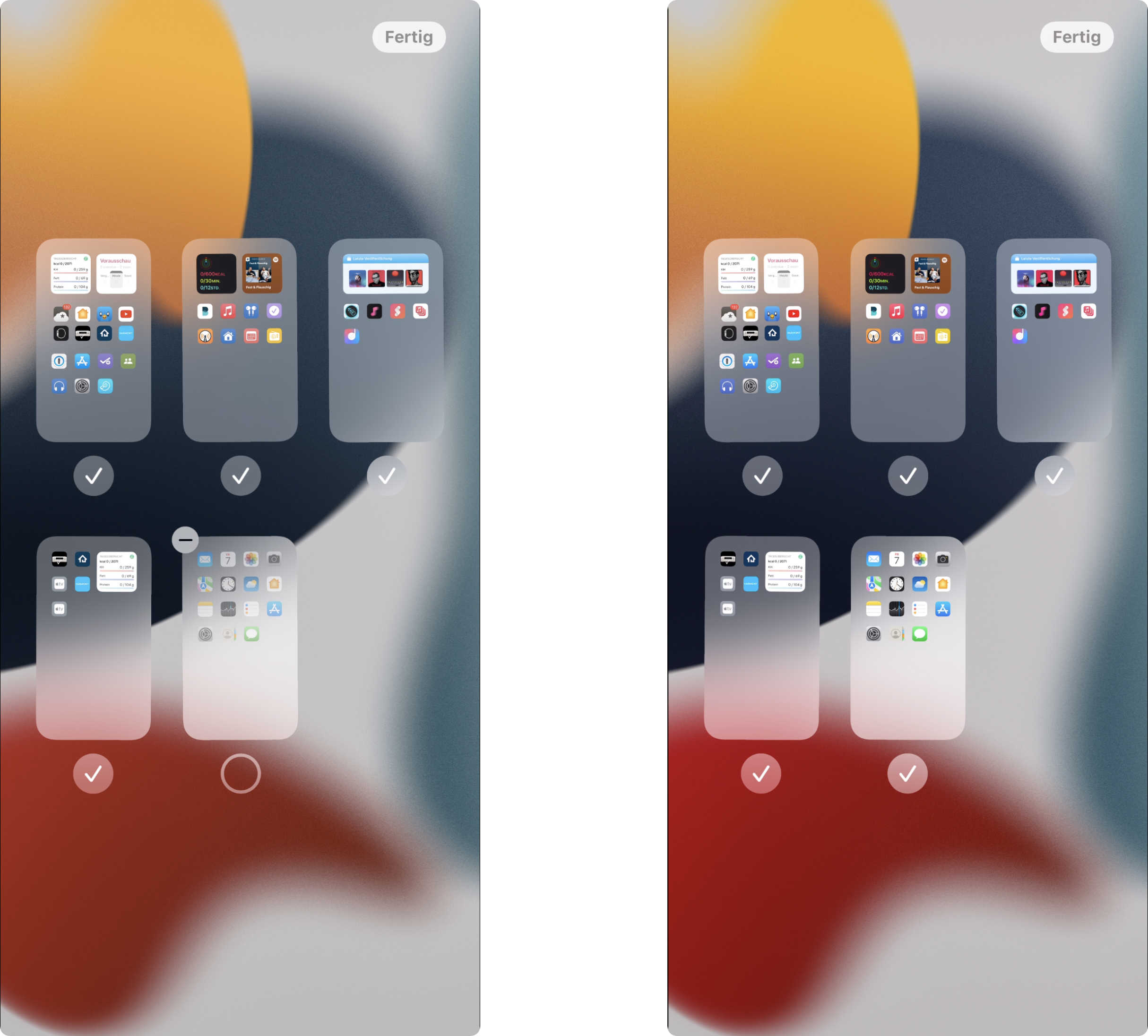 iPhone: Home-Bildschirm Seiten löschen