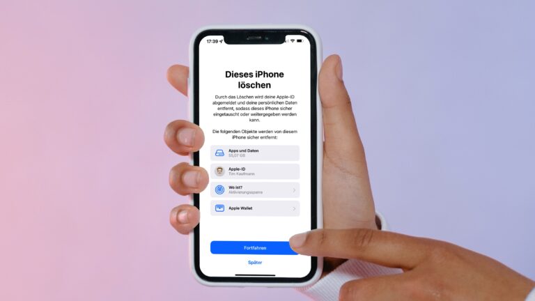 iPhone neu aufsetzen ohne Backup